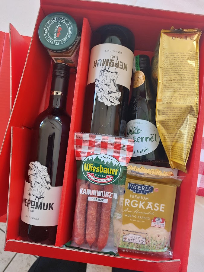 Felix Austria! Österreichischer Geschenkkorb