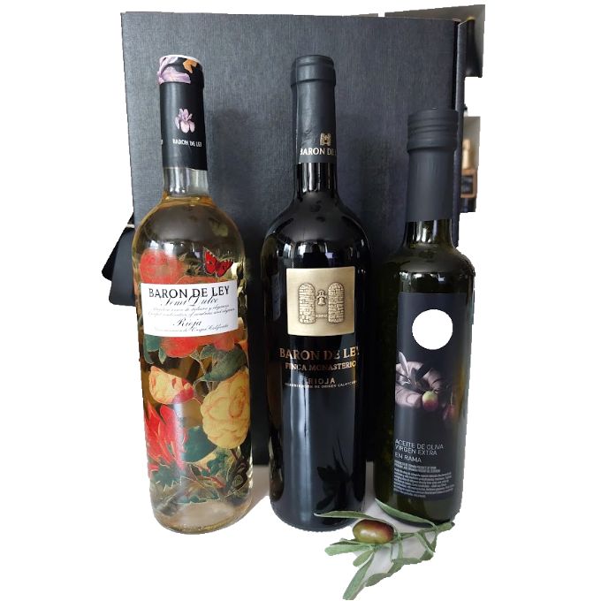 Rioja Duo - Wein und Olivenöl Geschenkset