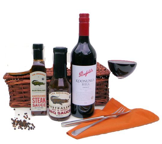 Australian Barbeque Grill Geschenkkorb