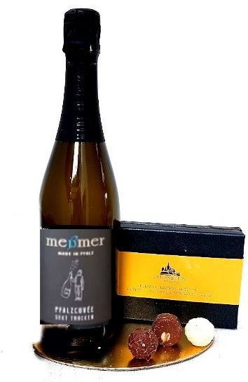 Sekt, Pralinen Geschenkset
