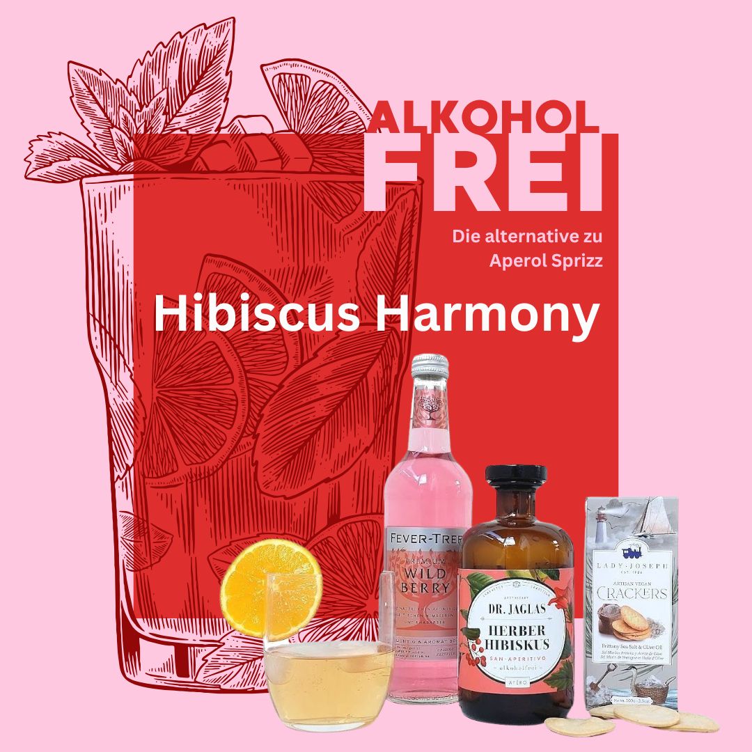 Hibiscus Harmony - alkoholfreier Aperitif