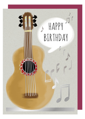 Gitarre - Happy birthday