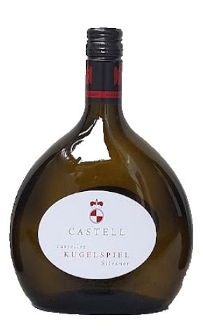 Casteller Kugelspiel Silvaner trocken  QbA Bocksbeutel 0,75l 