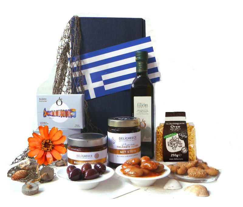 Mykonos Griechischer Geschenkkorb