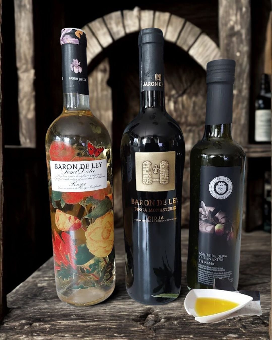 Rioja Duo - Wein und Olivenöl Geschenkset
